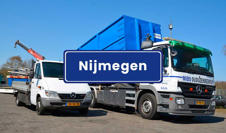 Oud ijzer ophalen Nijmegen